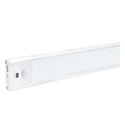 Slimline LED underskåpsarmatur Med PIR Sensor, CCT, Dimbar - 400 mm