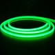 5m 11,5W/m Grön Neon COB strip - 230V, IP67 vattentät, 288 LED, kan klippas var 50:e cm