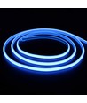 5 m. vattentät Ljusblå Neon COB LED strip - 230V, IP67, 288 LED, 11,5W/m, kan klippas var 10cm