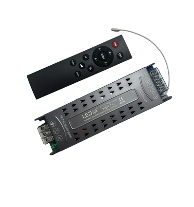 200W / 24V DC CCT strömförsörjning - 8.33A, IP20 inomhus, med fjärrkontroll, flimmerfri