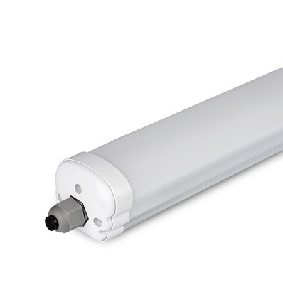 V-Tac vattentät 36W LED armatur - 120 cm, 120lm/W, IP65, länkbar, 230V