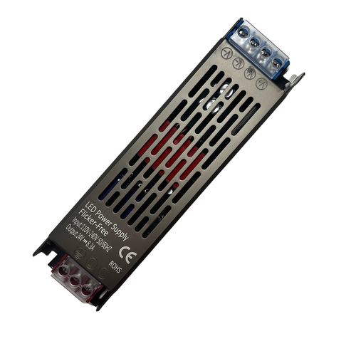 200W / 24V DC strömförsörjning - 8.3A, IP20 inomhus, Flicker free