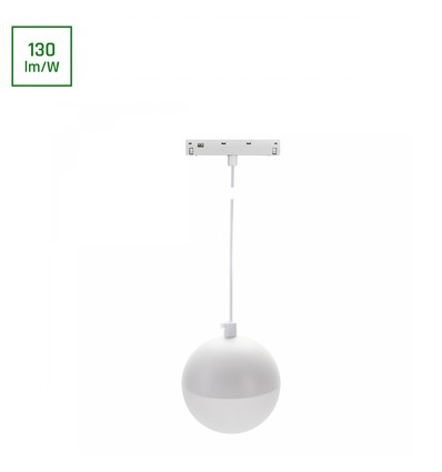 10W SHIFT BASIC GLOBE skenspot för 48V - 4000K, vit, 120° spridning, 130lm/W, SYSTEM SHIFT