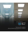 36W LED Panel - 2i1, 595x595mm, 4000K, 120lm/W