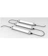 Dura66 60W LED armatur - 150 cm, IP66, länkbar, IK10, 150lm/W