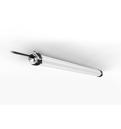 Dura66 60W LED armatur - 150 cm, IP66, länkbar, IK10, 150lm/W