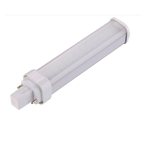 LEDlife G24Q LED lampa - 7W, 120°, varmvitt, matt glas