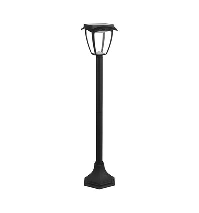 2W Solara LED trädgårdslampa med solcell och sensor - IP65, 93cm, CCT