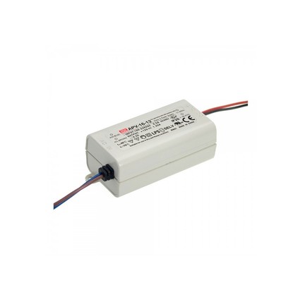 16W / 12V DC strömförsörjning - IP20, 1.33A