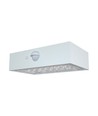 3W LED Solcell Vägglampa - Tegelsten 350lm Litiumbatteri 3.7V 1200mAh 4000K+3000K Vit