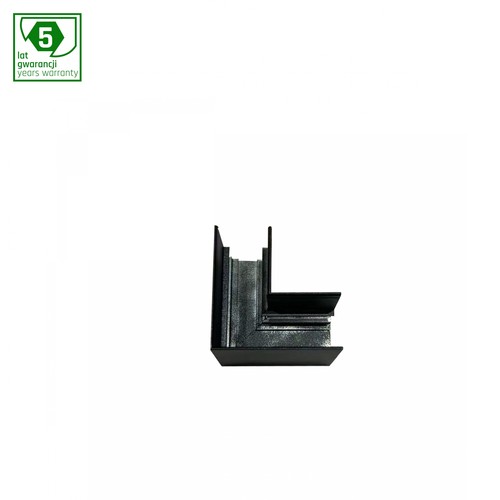 SHIFT - Horisontell Slim Anslutning "L" Svart