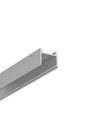 2m aluprofil HOOD14 F/U1 - Anodiserad, utanpåliggande, LED-skena