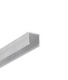 2m aluprofil SMART16 BC3/U4 - Obearbetad aluminium, påbyggnad, LED-skena