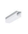 2m aluprofil SURFACE14.V2 EE7F/Y - Anodiserad, påbyggnad, LED skena