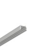 1m aluprofil UNI12 BCD/U - Anodiserad, utanpåliggande, LED skena