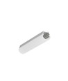1m aluprofil UNI12 BCD/U - Anodiserad, utanpåliggande, LED skena