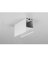 1m aluprofil COMBO30-01 ACDE-9 - Vitlackerad, utanpåliggande, LED-skena