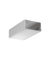 2m aluprofil LOWI C10 - Anodiserad, utanpåliggande, LED skena