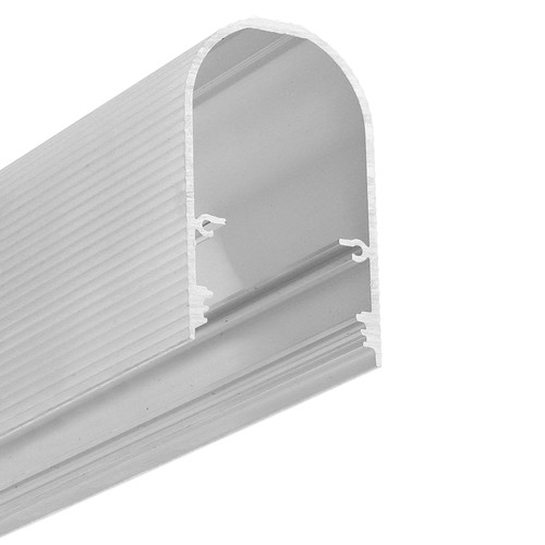 2m aluprofil NAMI23 CD-9 - Obehandlad aluminium, utanpåliggande, LED skena