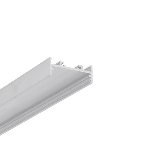 2m aluprofil VARIO30-01 ACDE-9/TY - Obehandlad aluminium, påbyggnad, LED-skena