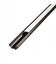 PVC hörnprofil 15x15 till LED strip - 1 meter, svart, inkl. mjölkvitt cover