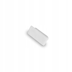 LED strip Ändstycken för PVC profil 16x7 - 2 st, vit