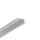 2m aluprofil GROOVE14.V2 BC3/Y - Obearbetad aluminium, inbyggd, LED-list