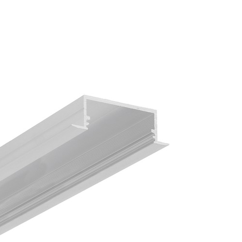 1m aluprofil VARIO30-06 ACDE-9/U9 - Obehandlad aluminium, infälld, LED-skena