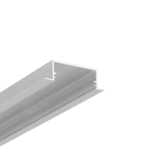 2m aluprofil VARIO30-06 ACDE-9/U9 - Anodiserad, infälld, LED-skena