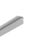1m aluprofil CABI12 E - Obearbetad aluminium, hörn, LED-skena