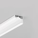 1m aluprofil CORNER10 BC/UX - Vitlackerad, hörn, LED-skena