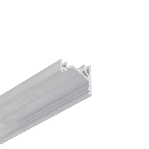 2m aluminiumprofil CORNER12.V2 EF/U - Obehandlad aluminium, hörn, LED-skena