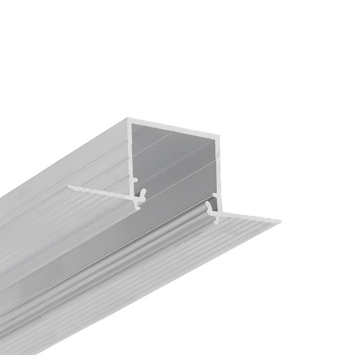 1m aluprofil LINEA-IN20 TRIMLESS EE7F - Obelagd aluminium, infälld, LED-skena