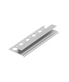 2m aluprofil OMNI10 AC2 PLUS - Obehandlad aluminium, infällning, LED-skena