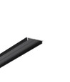 1m aluprofil FIX16 - Svart anodiserad
