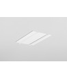 1m monteringsprofil WALLE12 - Vitlackerad