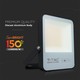V-Tac 100W LED strålkastare - 150LM/W, arbetsarmatur, utomhusbruk