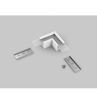 Profilskarv LINEA20 90GRAD - Vit lackerad