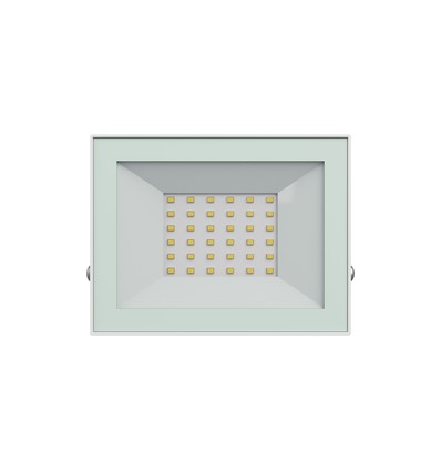 30W strålkastare Noctis Lux 4 - Vit, IP65, 230V, Spectrum