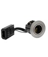 LEDlife downlight Inno88 Utomhusbruk - GU10, borstad rostfritt stål, IP44, godkänd i isolering