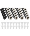 20 st LEDlife downlight Inno88 Utomhusbruk - Inkl. 6W GU10, Vit, IP44, godkänd i isolering