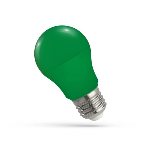 E27 4,9W Grön LED-lampa - A50, frostad