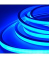 5m 8W/m AnyCut Neon Flex 10x10 Blå LED-strip - 12V DC, inget klippavstånd