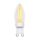 G9 2W dimbar glödlampa - 2700K, filament