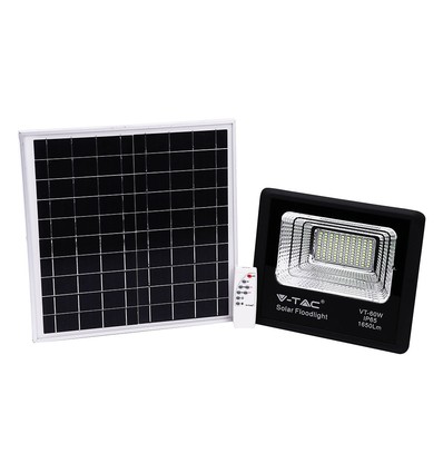 Solpanel LED Strålkastare 20W - 4000K