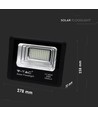 Solpanel LED Strålkastare 20W - 4000K