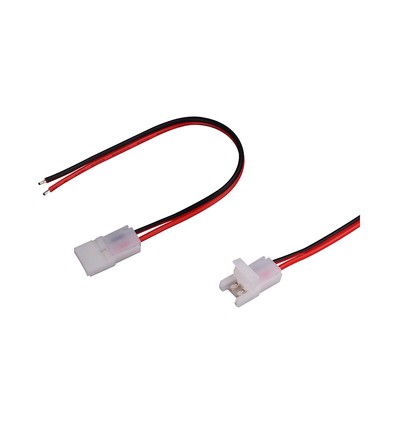 Ansluter till LED Strips 8mm - Enkelhuvud