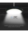 150W Högtaklampa - LED, 6500K, 120lm/W
