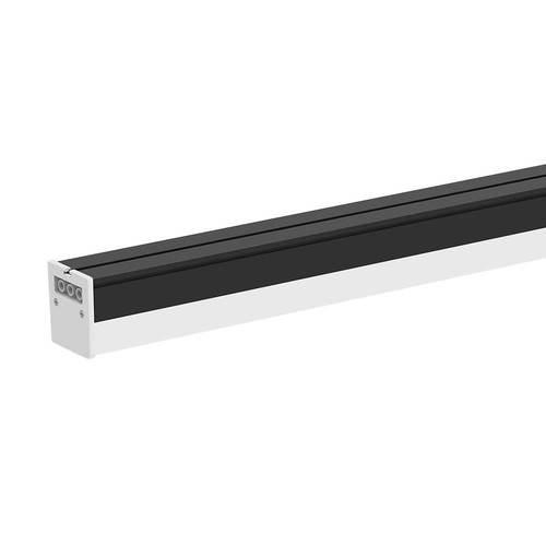 40W LED Linjär Ljuskälla - 4000K, svart hölje