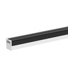 40W LED Linjär Ljuskälla - 4000K, svart hölje